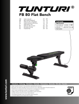 Tunturi FB 80 Flat Bench El manual del propietario