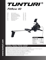 Tunturi FitRow 40 Rower El manual del propietario