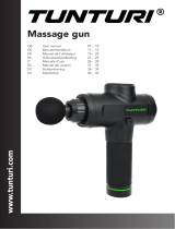Tunturi Massage Gun El manual del propietario