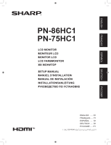 Sharp PN75HC1 El manual del propietario