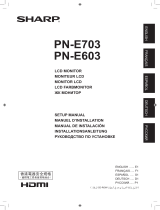 Sharp PN-E703 El manual del propietario