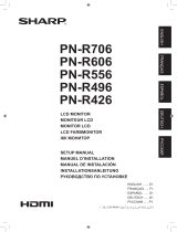 Sharp PNR496 El manual del propietario