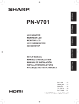 Sharp PN-V701 El manual del propietario
