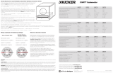 Kicker 2021 CompRT Subwoofer El manual del propietario