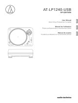 Audio Technica AT-LP1240-USBXP Manual de usuario