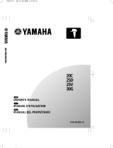 Yamaha 25D El manual del propietario