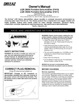 Dri-Eaz LGR 3500i Manual de usuario