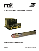 ESAB m3® plasma PT-36 Integrated Gas Control (IGC) System - Vision 5x Manual de usuario