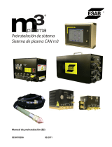 ESAB m3® plasma System Pre-Installation m3 CAN Plasma System Guía de instalación