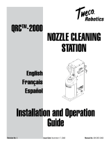 Tweco Robotics QRC™-2000 Nozzle Cleaning Station Guía de instalación
