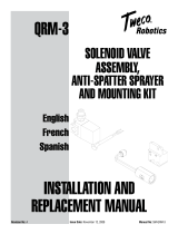 ESAB QRM-3 Solenoid Valve Assembly, Anti-Spatter Sprayer and Mounting Kit Guía de instalación