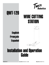 ESAB QWT-120 Wire Cutting Station Guía de instalación
