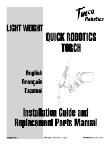 Tweco Robotics Light Weight Quick Robotics Torch Guía de instalación