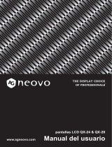 AG Neovo QX-24 Manual de usuario