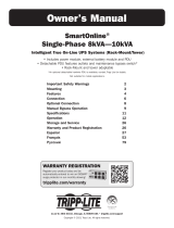 Tripp Lite SmartOnline 8kVA-10kVA UPS El manual del propietario