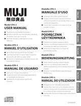 Muji CPD-3 Manual de usuario
