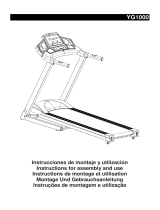 BH FITNESS YG1000 Instructions For Assembly And Use