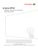 ViewSonic IFP6552 Guía del usuario