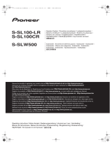 Pioneer S-SL100CR El manual del propietario