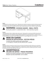 Crate&Barrel Parke Manual de usuario