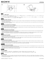 Sony UP-CR10L Supplementary Manual