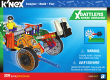 K'Nex Imagine Build Play X BATTLERS SONIC SMASHER 10406 Manual de usuario