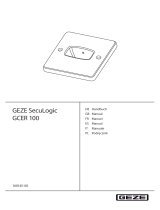 GEZE SecuLogic GCER 100 Manual de usuario