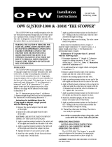 OPW 61fSTOP-1000 Guía de instalación