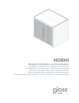 glass 1989 HOSHI 210X110CM Guía de instalación