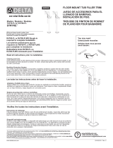 Delta Faucet T47766-BLFL Manual de usuario