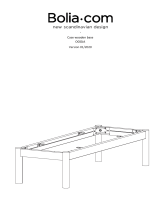 Bolia Nord Table Small Manual de usuario
