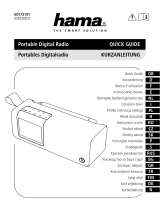 Hama DR200BT Portable Digital Radio Guía del usuario