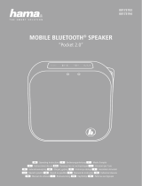 Hama 00173194 Mobile Bluetooth Speaker Pocket 2.0 El manual del propietario