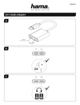 Hama Audio Adapter El manual del propietario