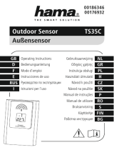 Hama 00186346 TS35C Outdoor Sensor El manual del propietario