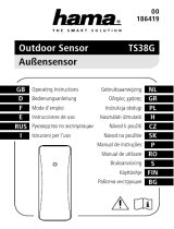 Hama 186419 Outdoor Sensor TS38G El manual del propietario