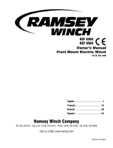 Ramsey Winch REP 8000 El manual del propietario
