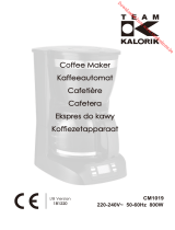 Team Kalorik CM1019 El manual del propietario