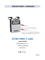 Axion STIM-PRO T-400 Manual de usuario