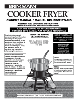 Brinkmann COOKER FRYER 815-4010-S El manual del propietario