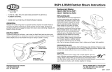 REED RSP1 Instrucciones de operación