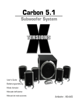 Xtensions Carbon XS-445 Manual de usuario