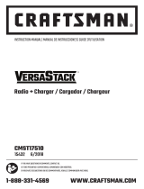 Craftsman VERSASTACK CMST17510 Manual de usuario
