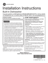 GE Appliances GDT226SILII Guía de instalación