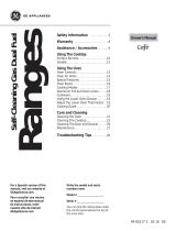 GE Cafe Series P2B930SETSS El manual del propietario