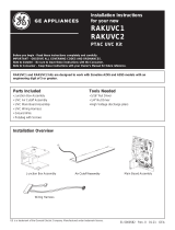GE RAKUVC2 Guía de instalación