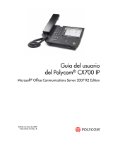 Poly CX700 Guía del usuario
