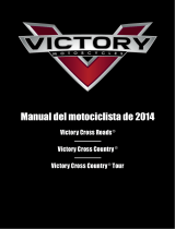 Victory Motorcycles Victory Cross Roads / Country / Ness Sig / Tour El manual del propietario