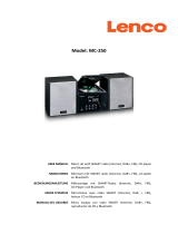Lenco MC-250BK El manual del propietario