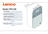 Lenco PPR-100WH El manual del propietario